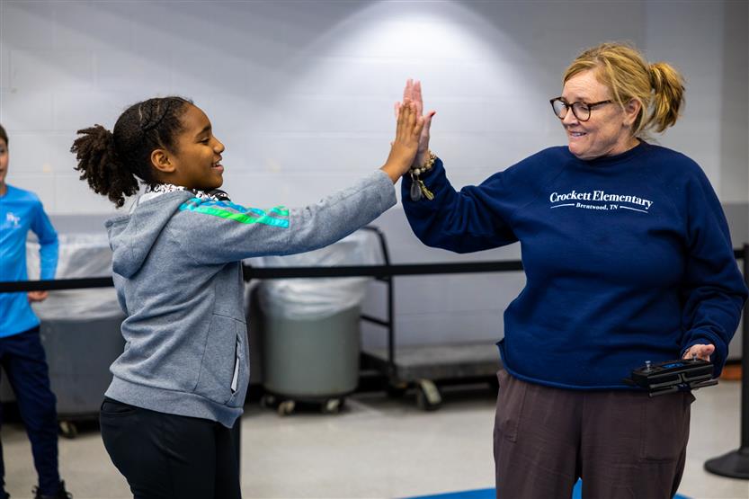 Students enjoy Crockett Elementary's STREAM Night